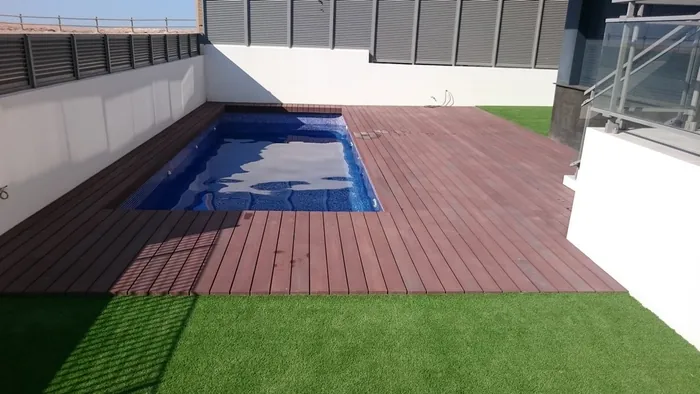 Porche de madera a medida en San Pedro del Pinatar