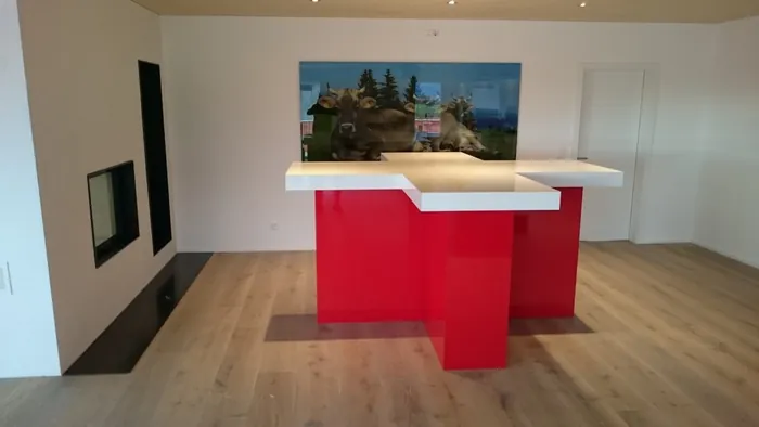 Mueble de autor a medida en madera en San Javier