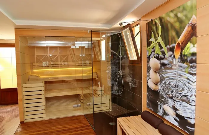 Sauna de madera para casa