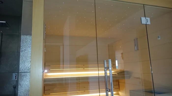 Sauna integrada en zona wellness en San Pedro del Pinatar
